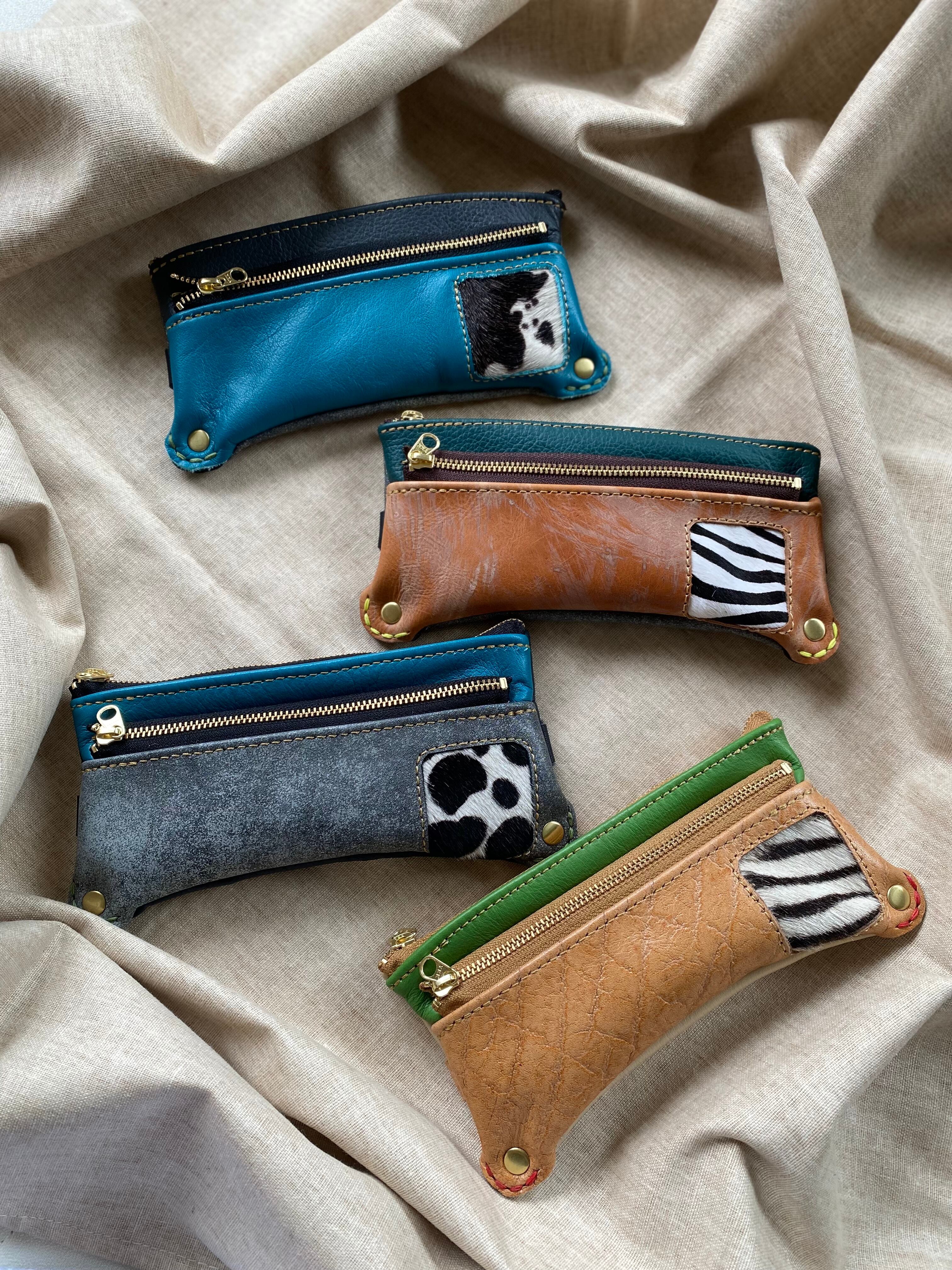 ハラコと本革のマルチコンパクト長財布 | Pay ID