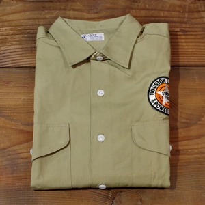 NOS 1960s GRIFFEY Cotton Work Shirt / デッドストック ヴィンテージ マチ付き ワークシャツ