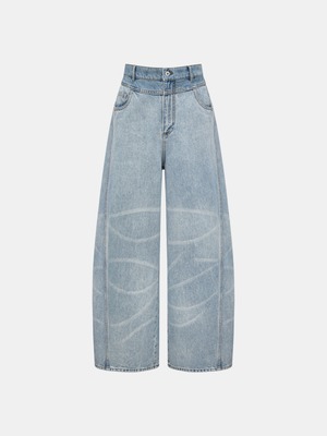 【26SS】Feng Chen Wang フェンチェンワン / Wide leg denim trousers / デニムパンツ