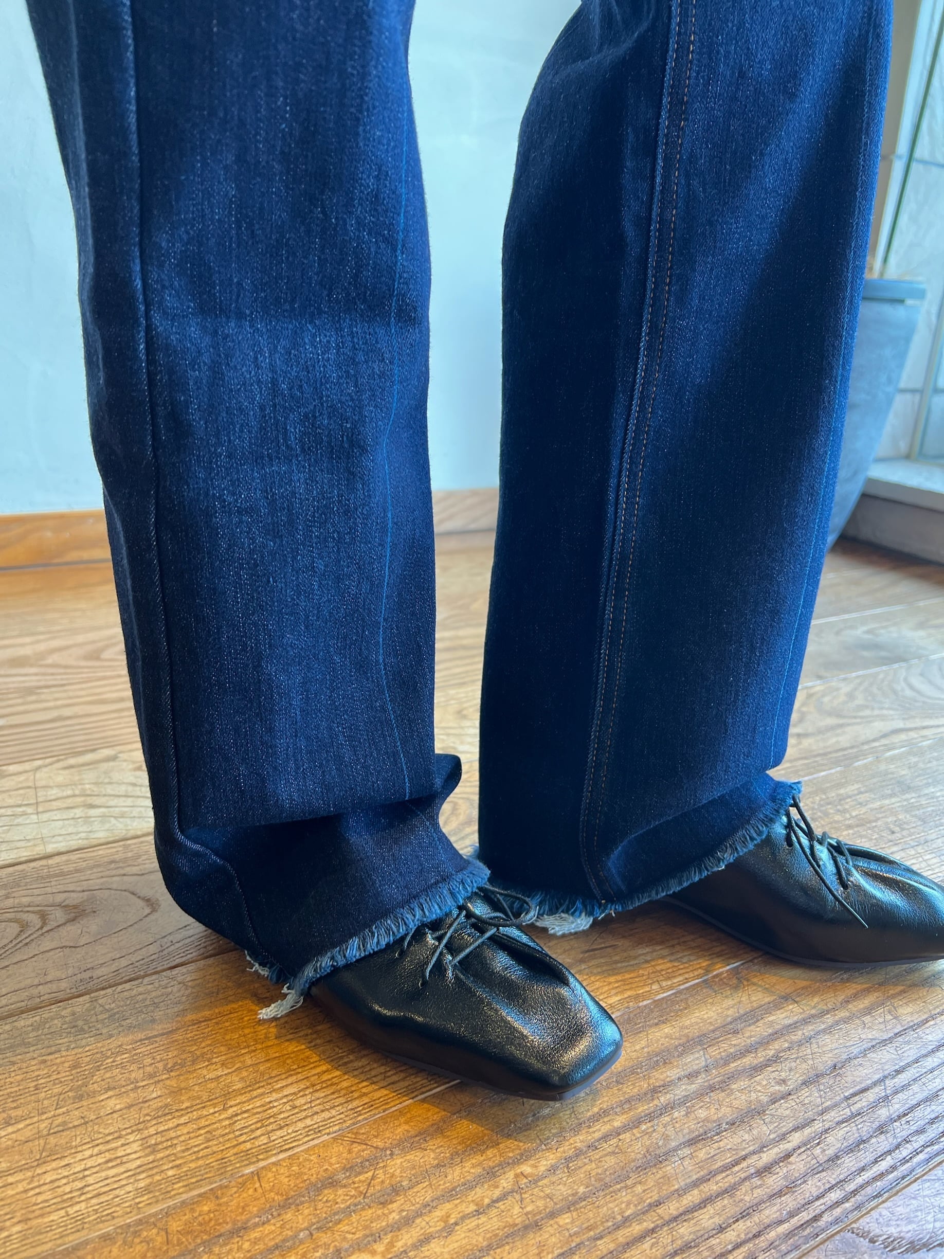 MARGAUX VINTAGE / onewashセンター加工デニム | anouk