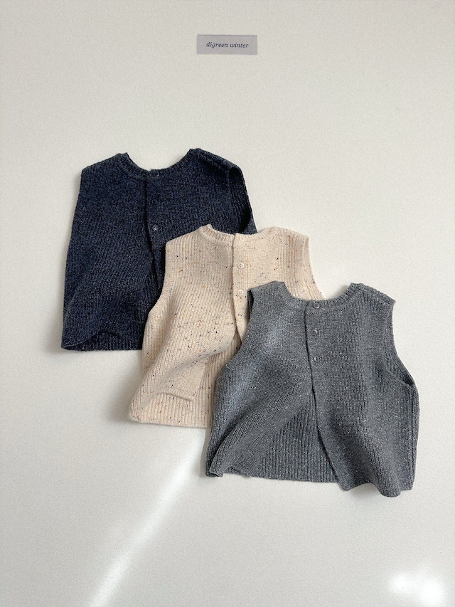 【 digreen / 予約 】Benny vest