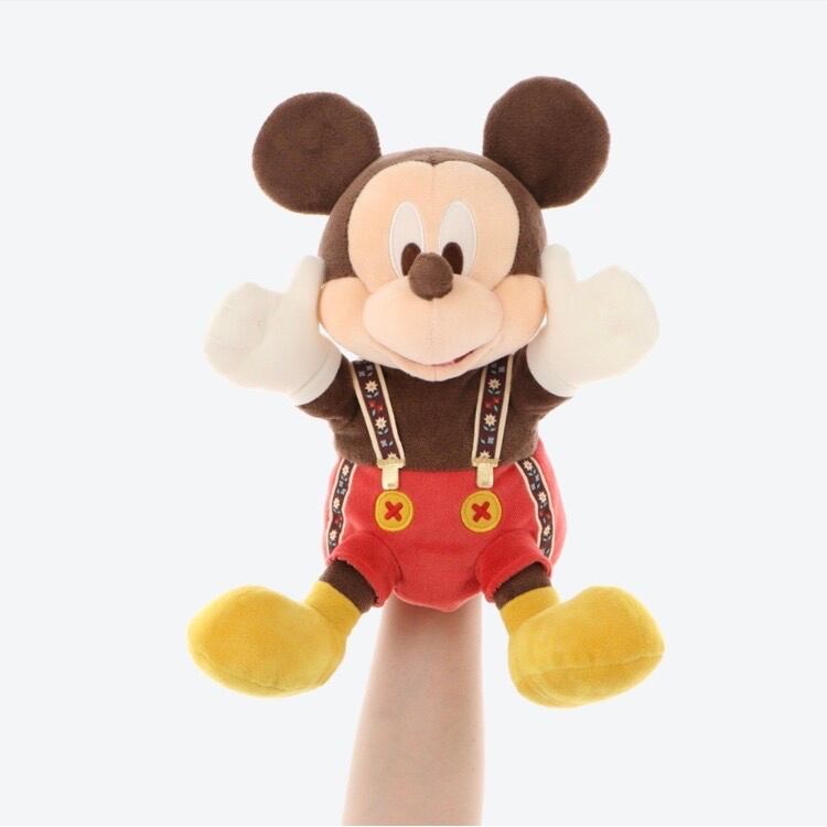 ミッキー ハンドパペット ディズニーランド 37周年 記念 ディズニーリゾート 限定 お祝い ぬいぐるみ 手遊び