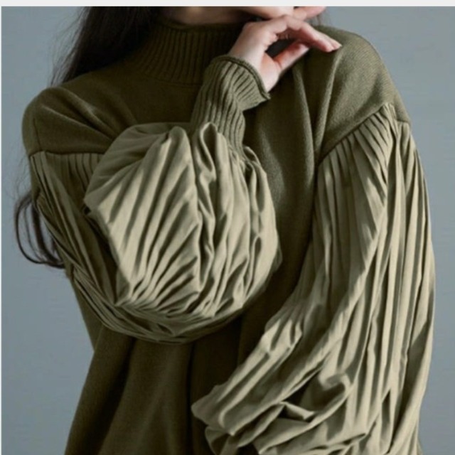 プルオーバーニット切り替え