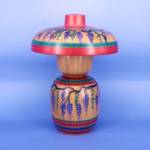 《 土湯系・陳野原幸紀 工人 》笠こけし