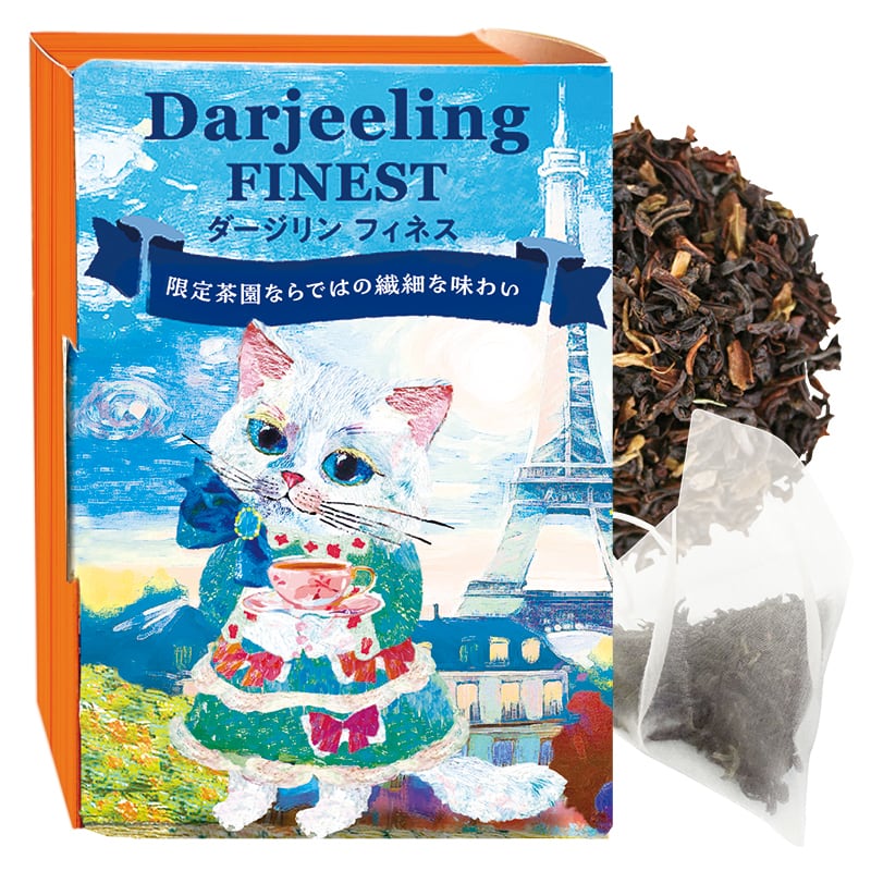 猫がくれた紅茶時間【人気フレーバー4種入り Book型ギフト