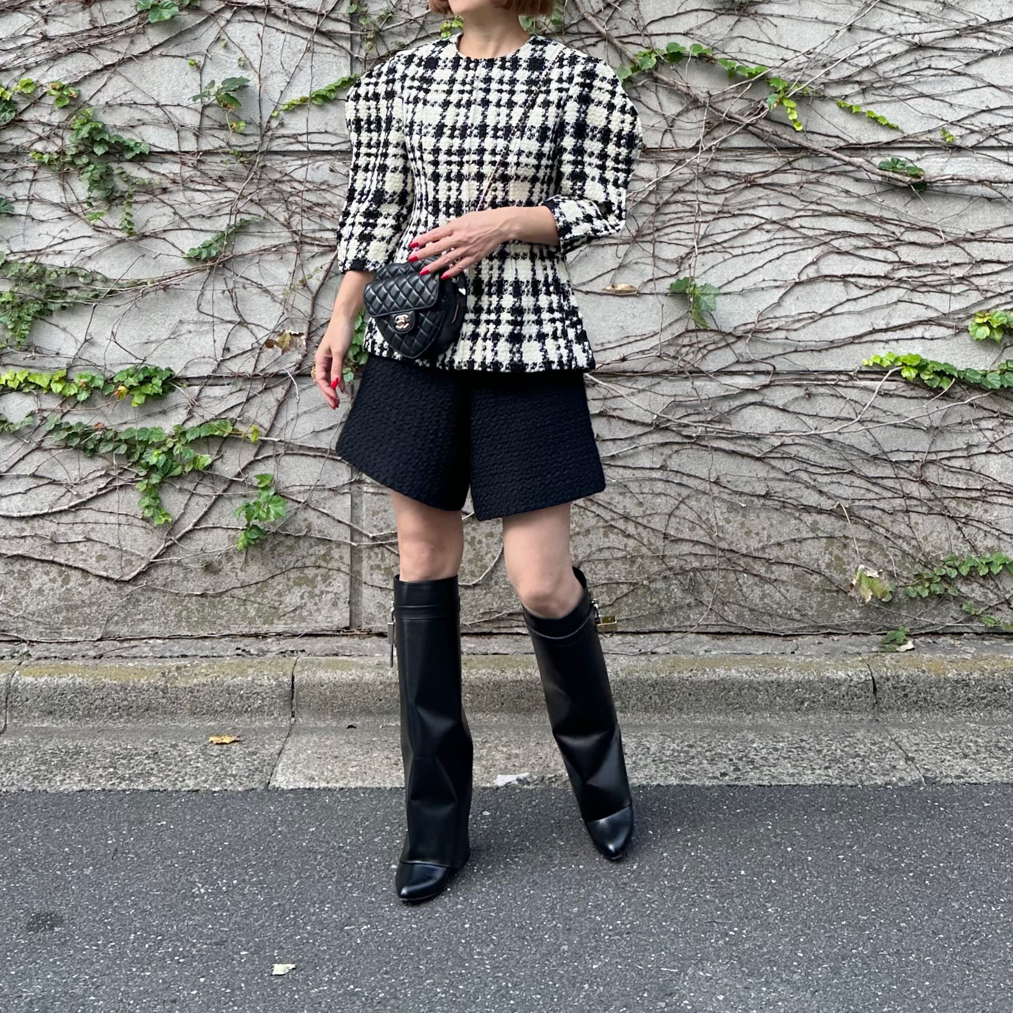 シーニュ cygne⭐︎ツイードトップス Romaneホワイト 