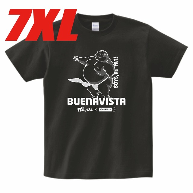 XXXLまで！Buena Vista 21周年記念 ぽちゃえもんさんイラストTシャツ ※4/24までの期間限定販売！