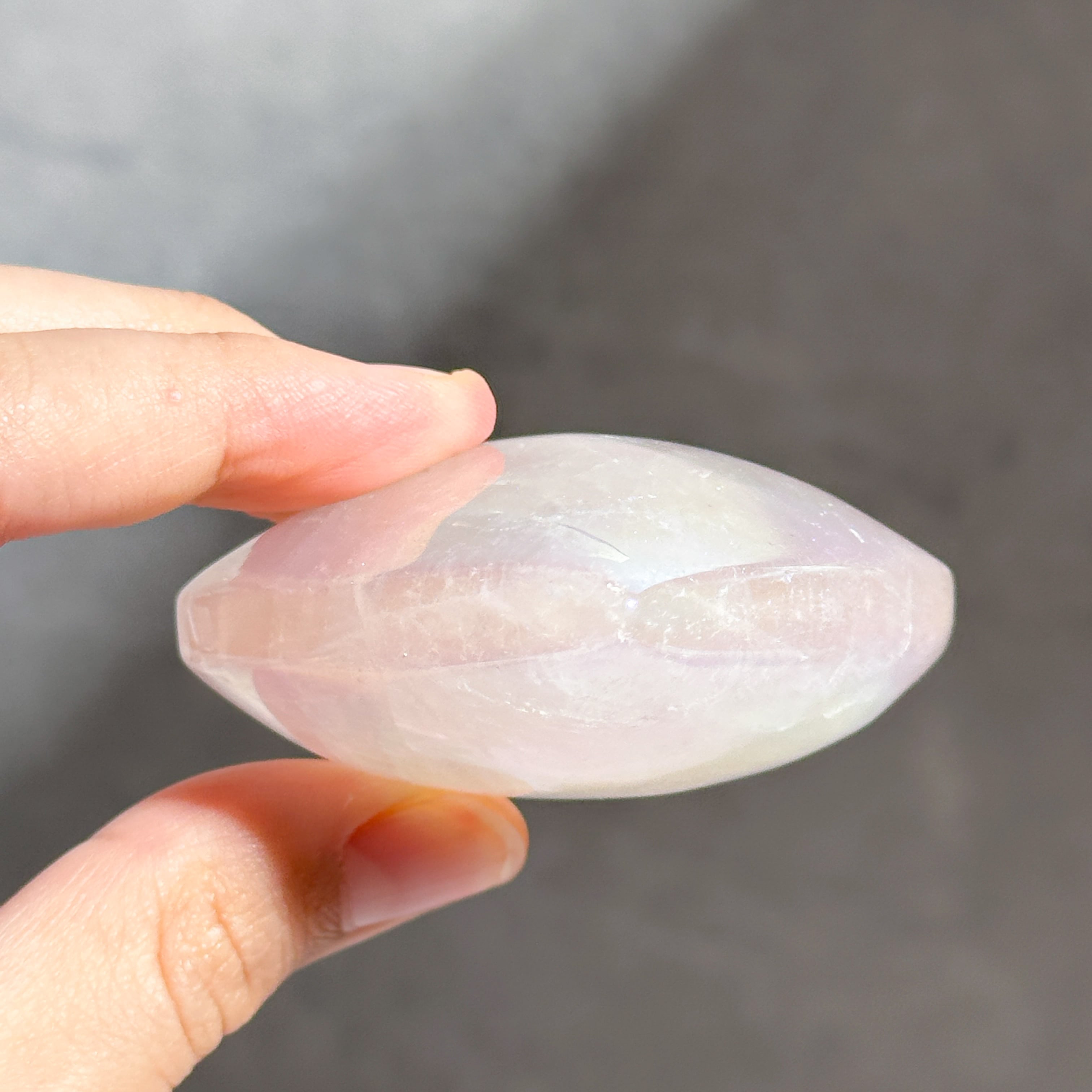 ♡エンジェルオーラローズクォーツ ハート91♡ Angel Aura Rose Quartz