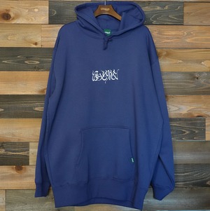 HOTLINK "LOGO HOODIE" INDIGO BLUE