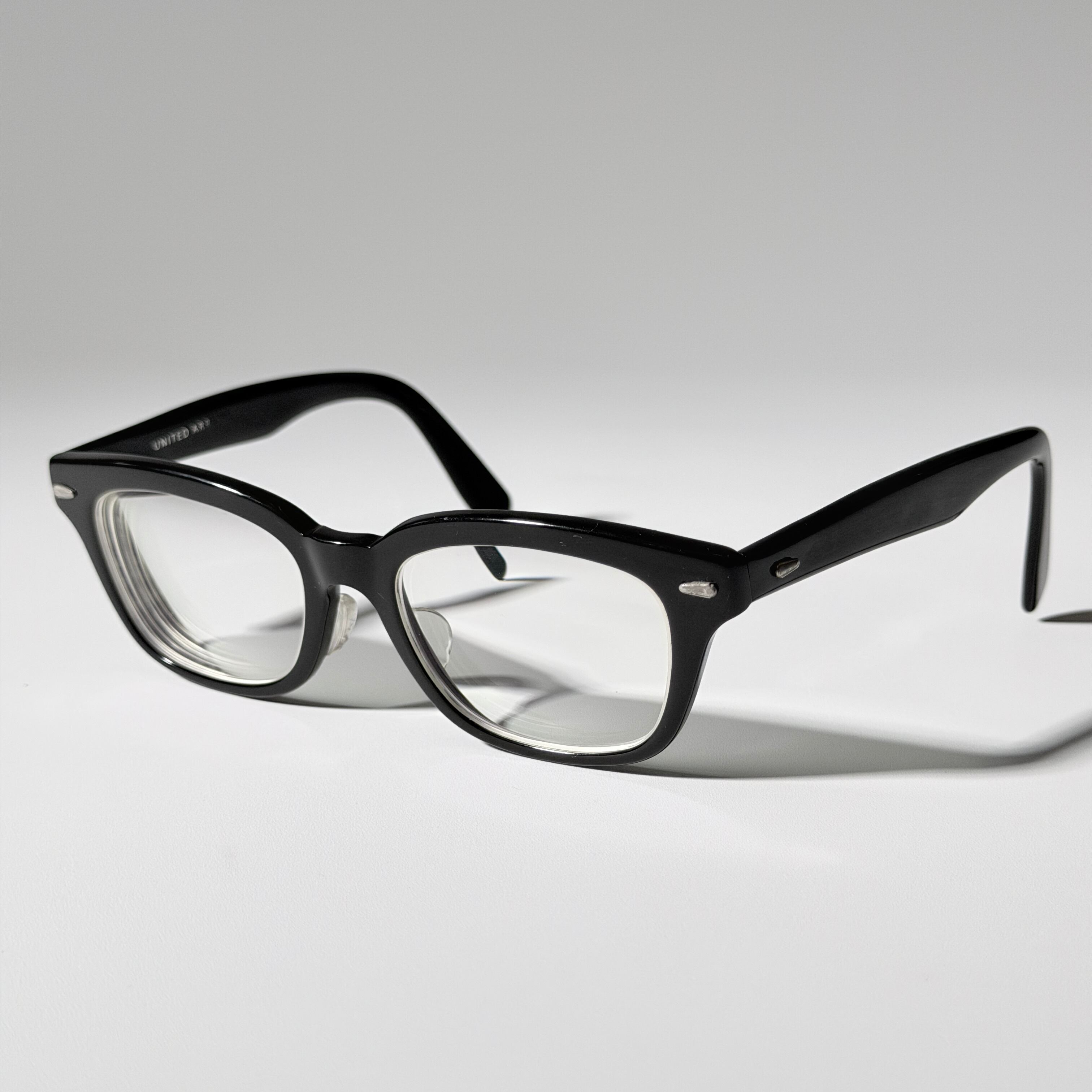 KANEKO-OPTICAL UNITED ARROWS Acetate Glasses Black | ASSET VINTAGE