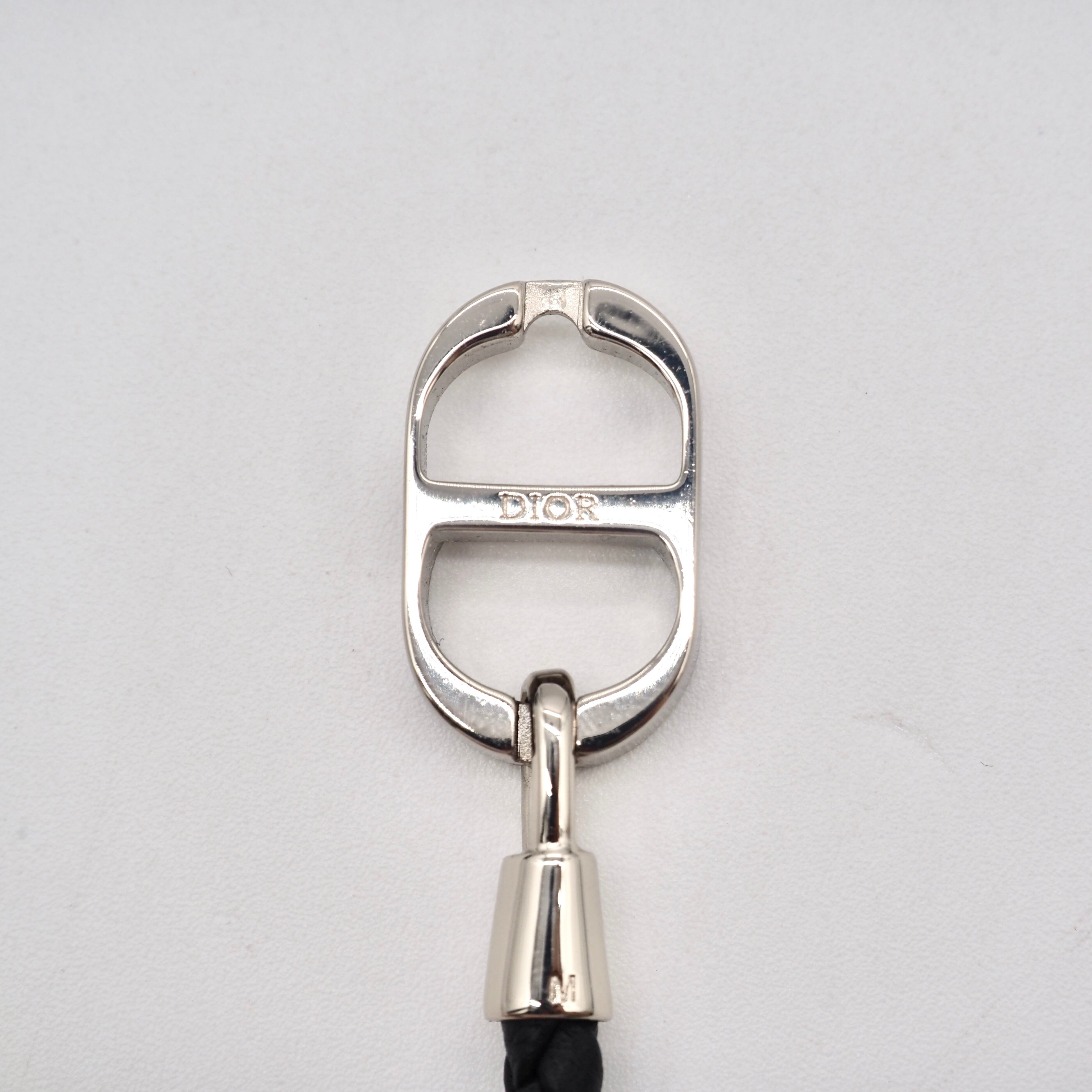 DIOR CDアイコン ブレイドレザー ダブル ブレスレット レザー SP