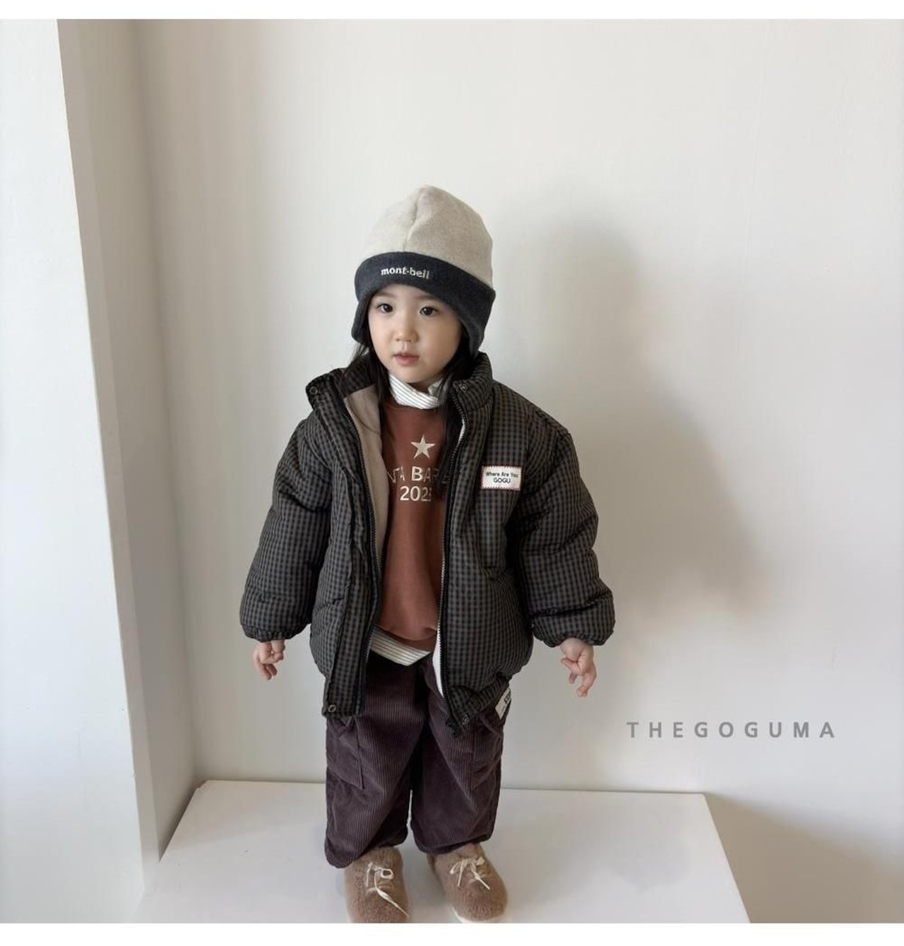 ザゴグマ / THE GOGUMA / コーデュロイカーゴ裏起毛パンツ / 韓国子供服 / キッズ / 26winter〖取寄〗*XS~XL*
