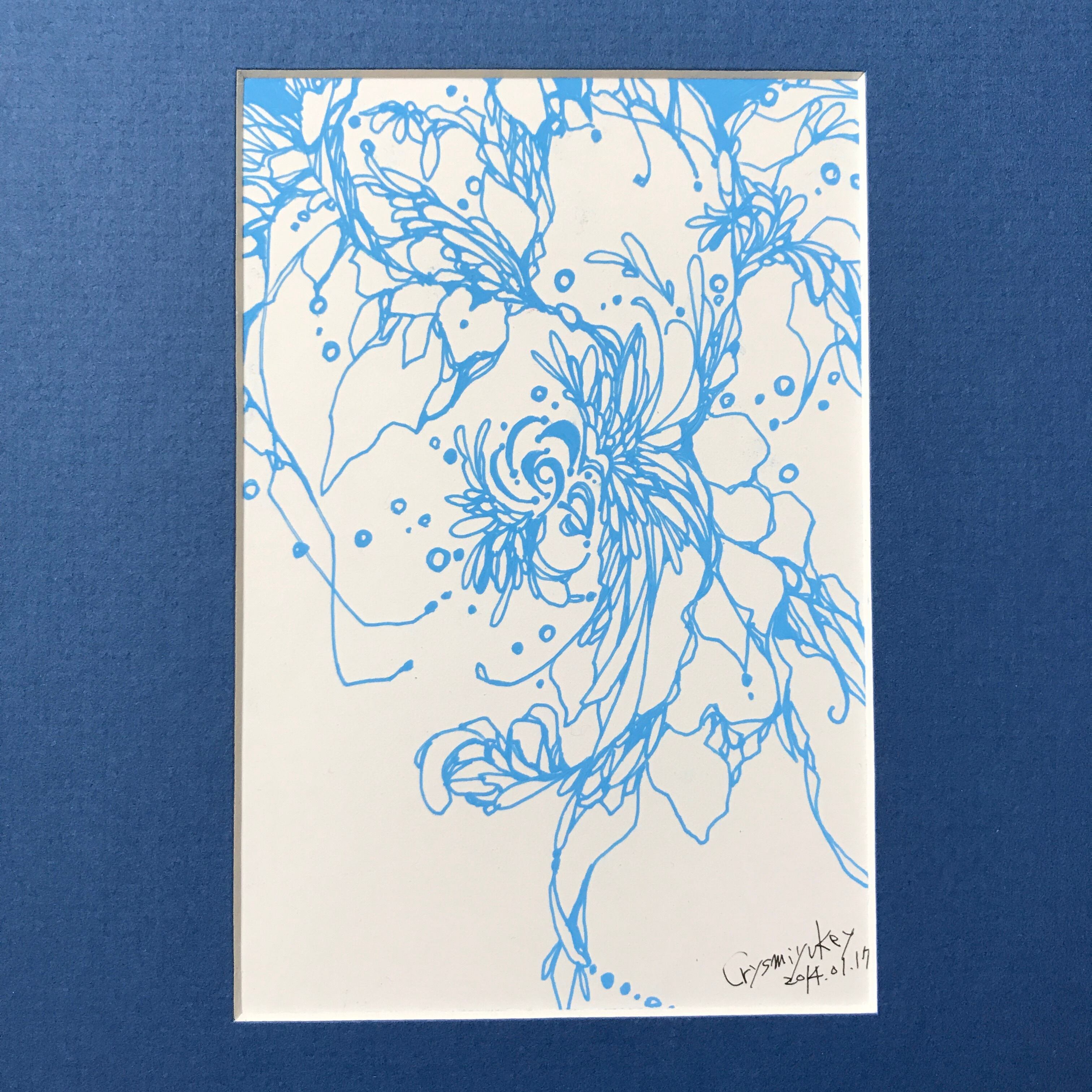 原画/イラスト/ストリートアート/ペン画/ FACES イラスト #ペン画