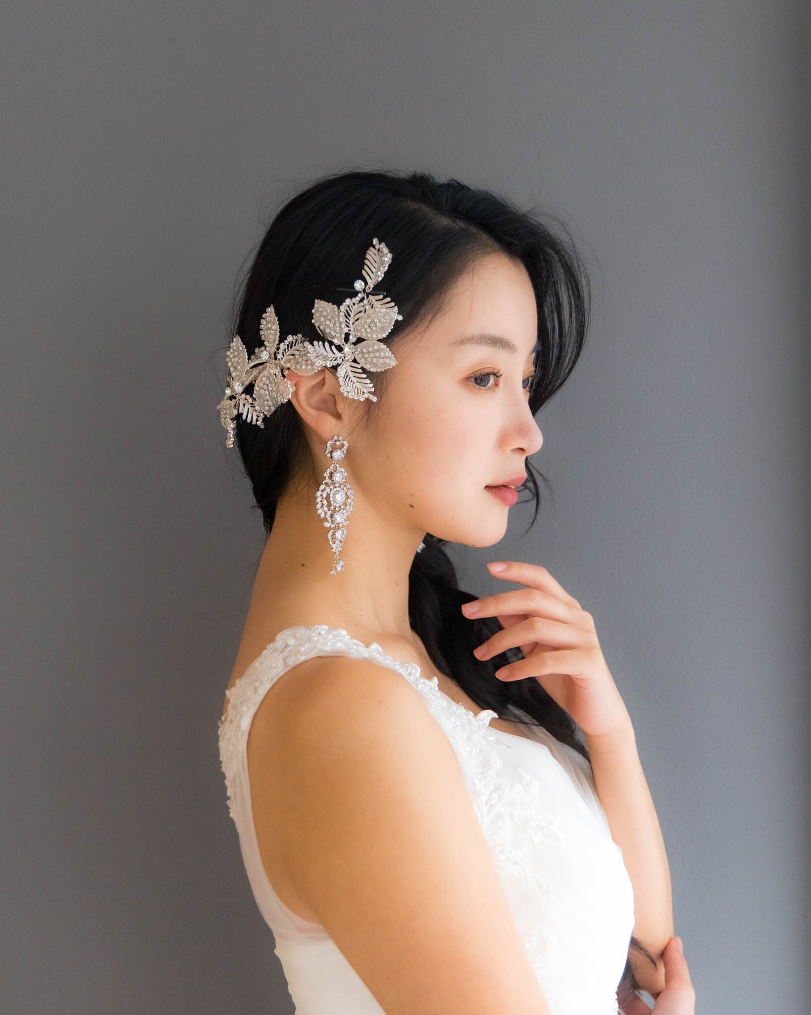 ウェディング用品 ヘッドドレスウェディング 【AH2208-01】 | ブライダルアクセサリー