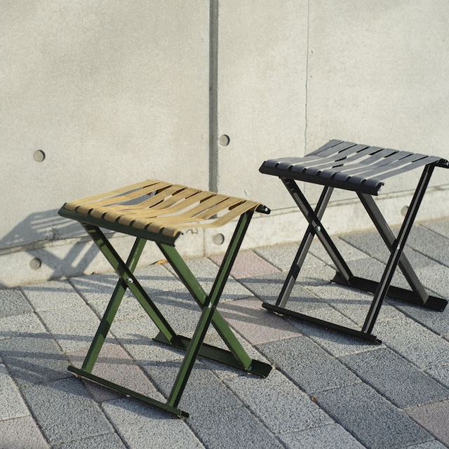 FOLDING BELT STOOL （2color）　|　amabro