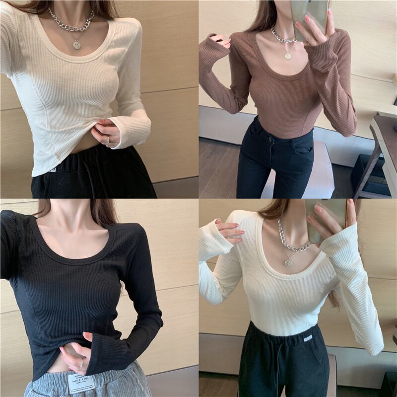 Tシャツ シャツ スリムブラックショートスプリング ロング 春物 ブラックストロベリース3102858636