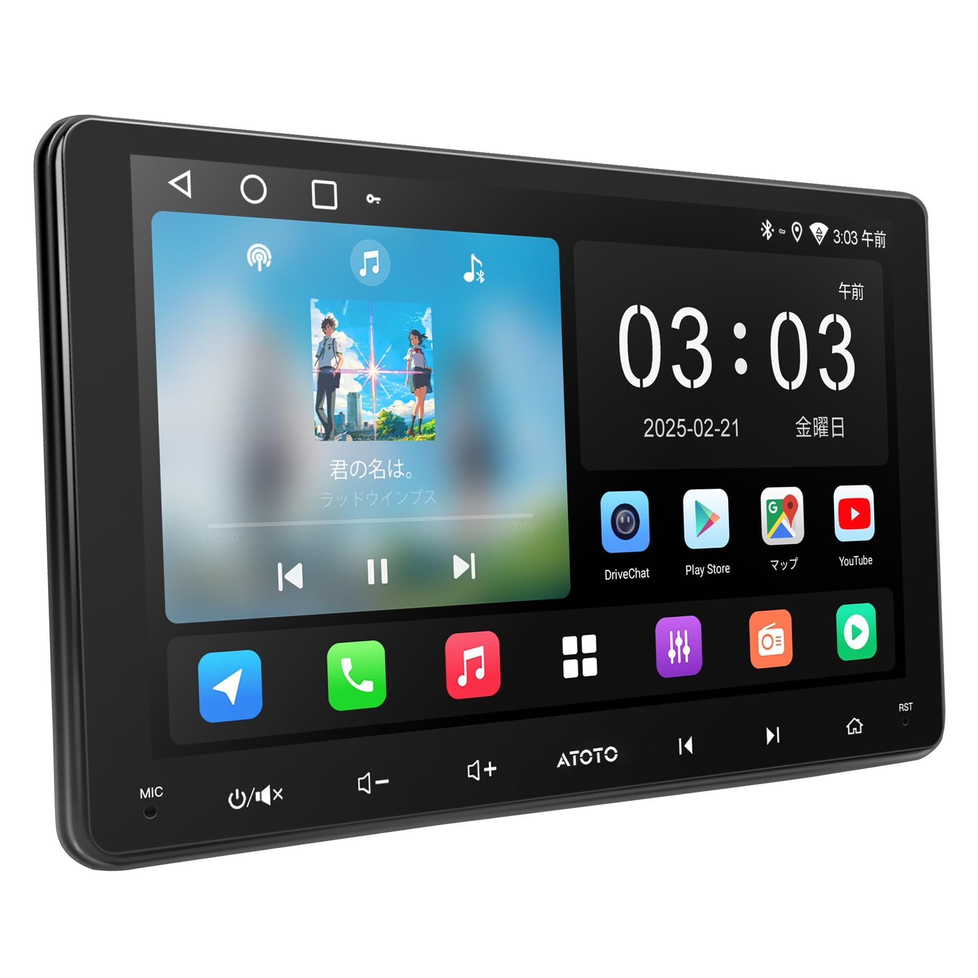 大画面11.5inch】 kuayvan ディスプレイオーディオ 11.5インチ