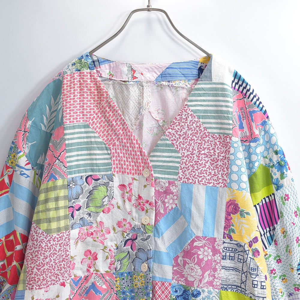 Remake リメイク ハンドメイド デザイン パッチワーク キルトトップ