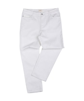 【#Re:room】SLIM STRAIGHT WHITE DENIM［REP246］