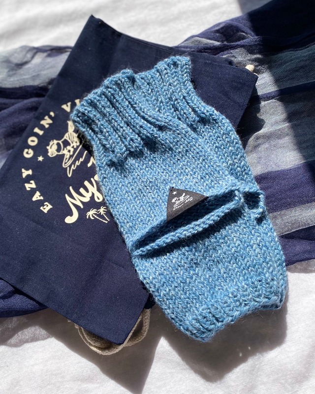 アンクルウォーマー　クラフトブルー　My Kinda Body　