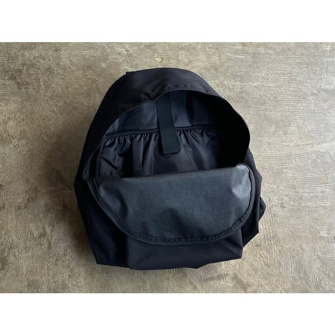 PACKING LEATHER BACKPACK パッキング レザー ブラック