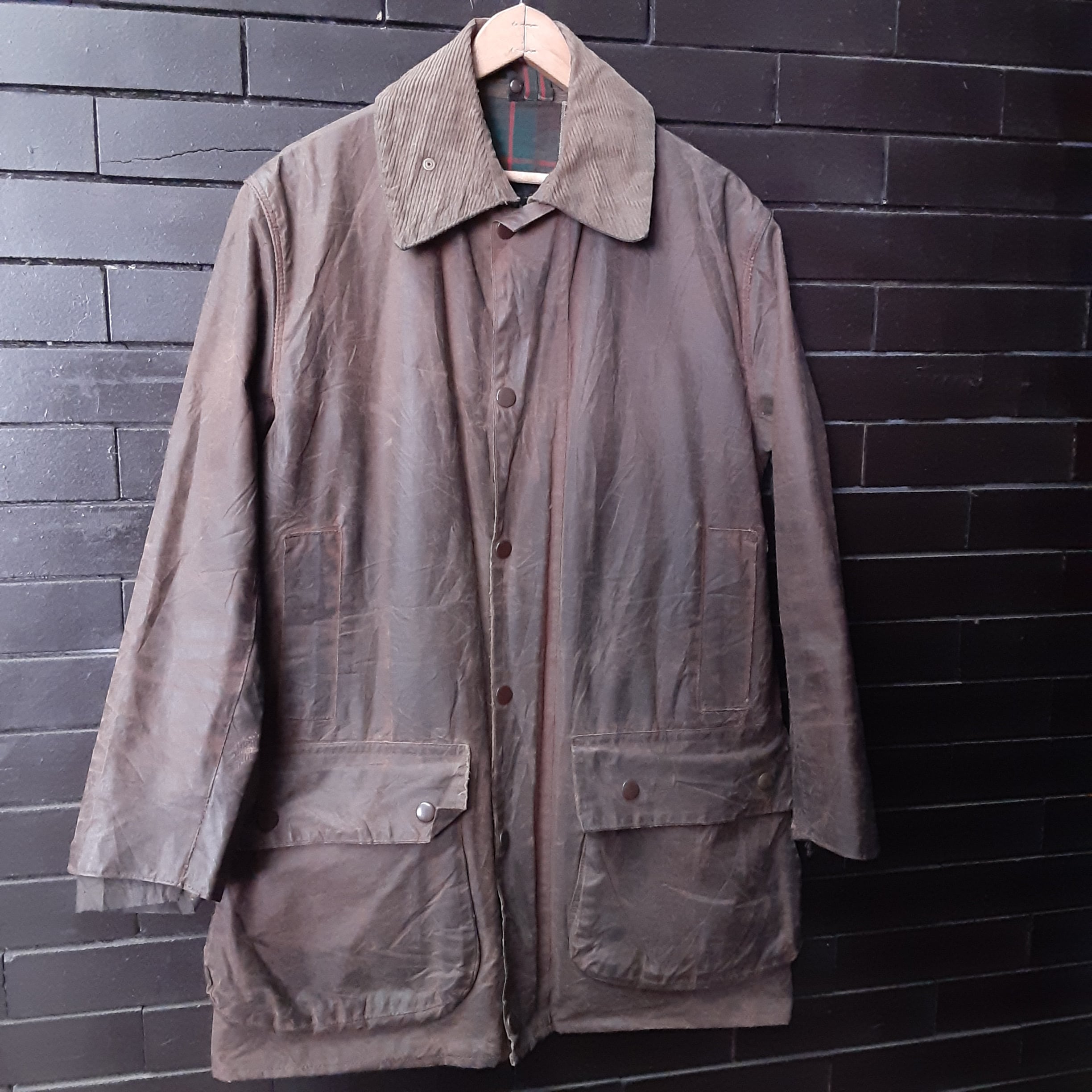 【Vintage】Barbour NORTHUMBRIA 42 ３ワラント a