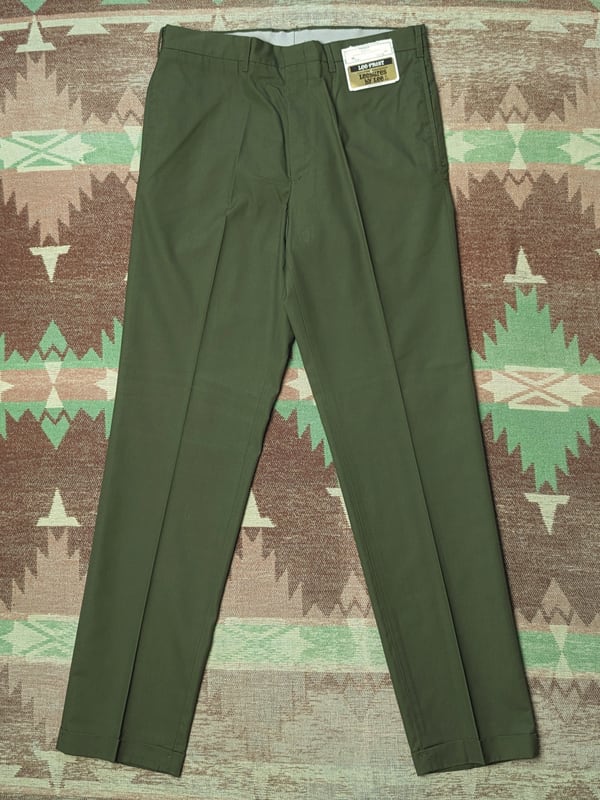 60s~ Leesures by Lee Slim Tapered Slacks (W33) DEAD-STOCK 60s~ Leesures by Lee Slim Tapered Slacks (W33) DEAD-STOCK