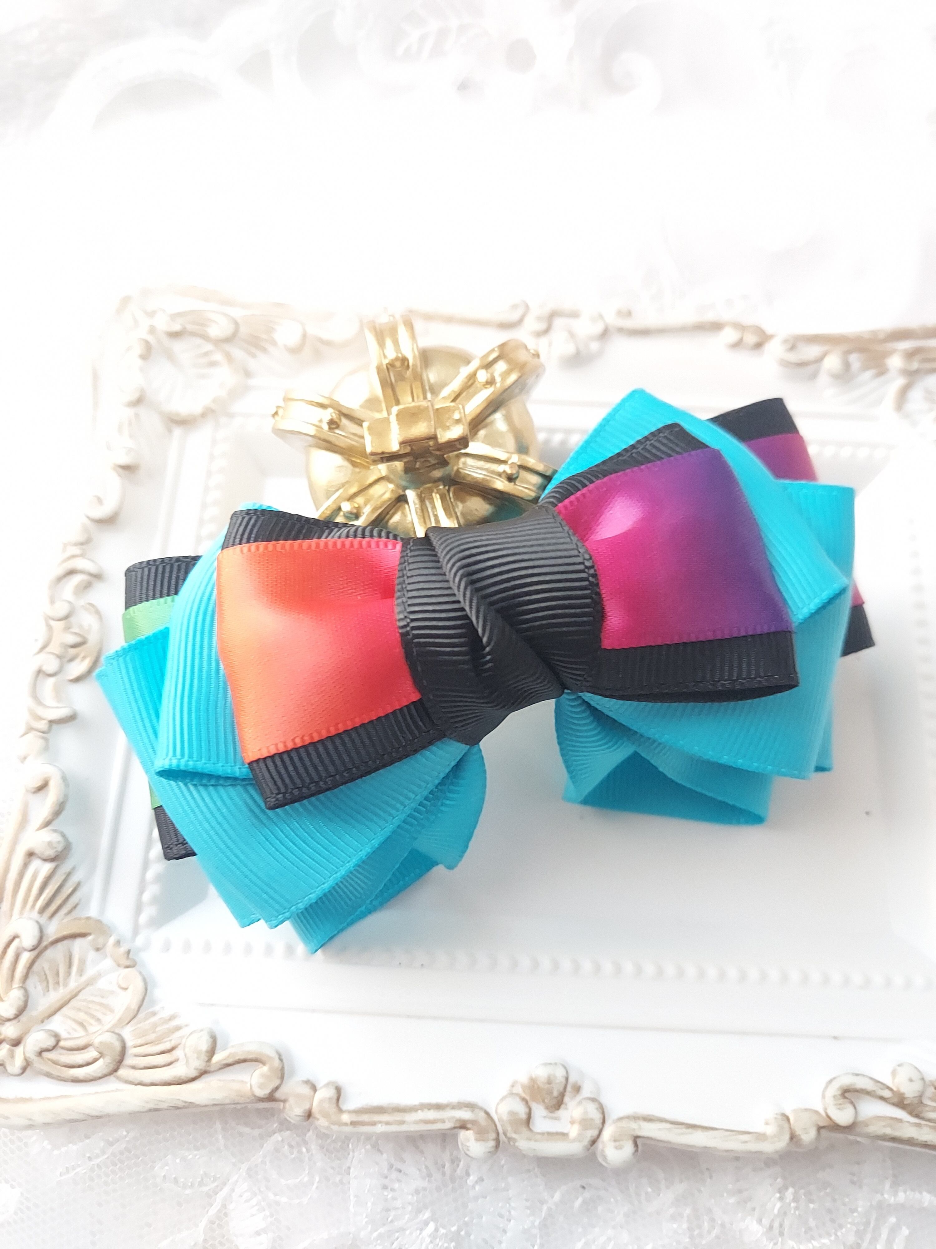 1,300円 推しカラーで製作♡ペンラリボン うちわリボン メンカラ YUMI