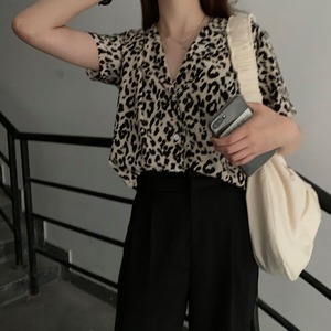  【MumuIns 】 クラシカルオバーSIZEシャツ　A0354