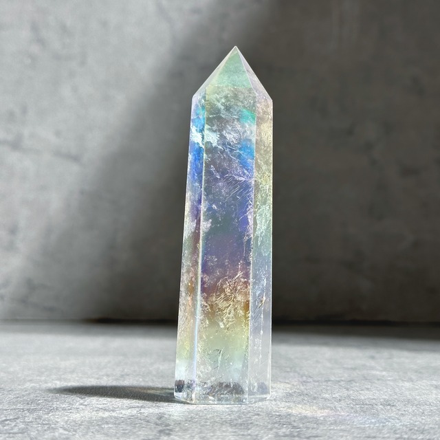 透明感◎エンジェルオーラクォーツ タワー13◇ Angel Aura Quartz ◇天然石・鉱物・パワーストーン