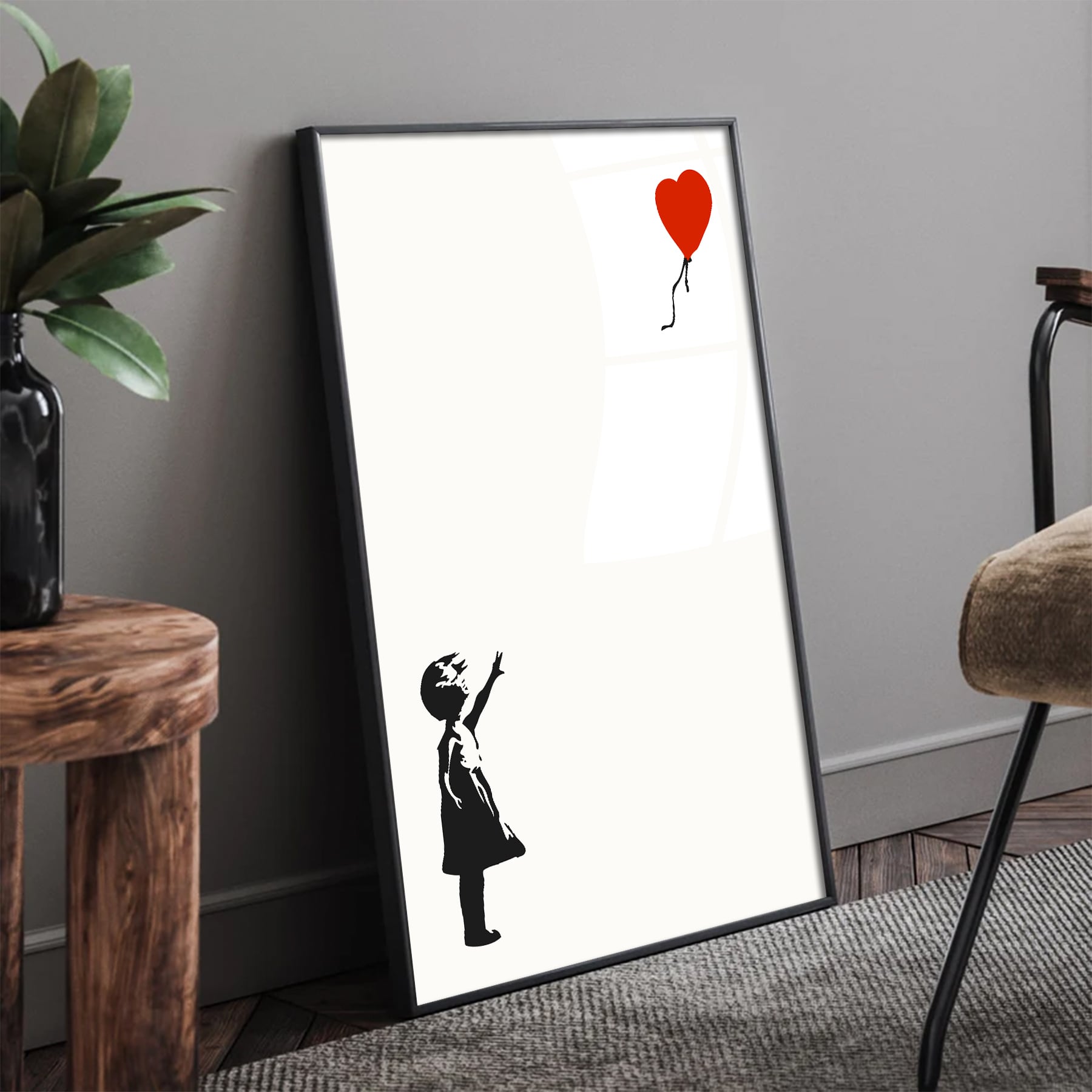Banksy -Girl with Balloon- | Yi&Taru's FUN+