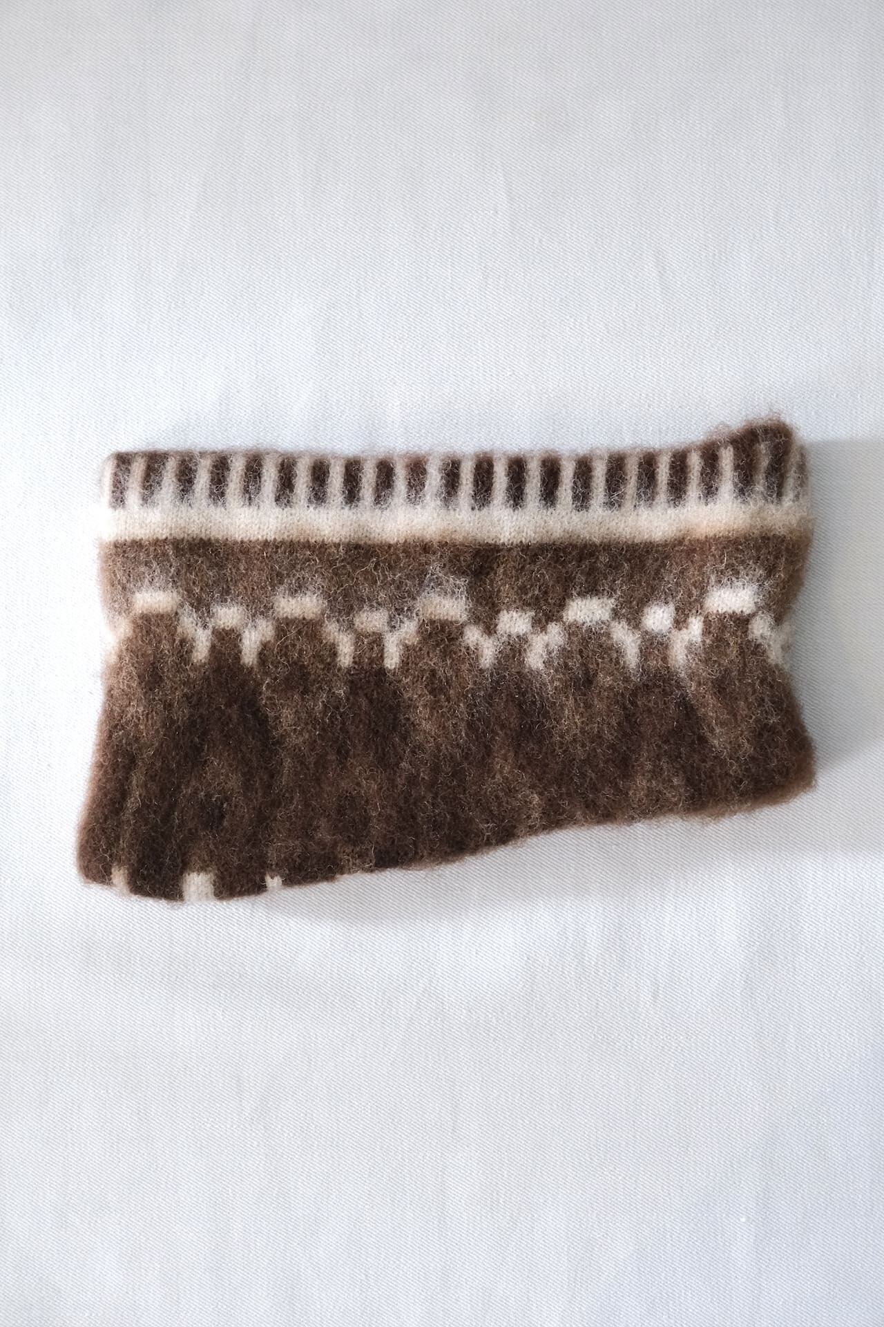 FUJITO Snow Neck Warmer Brown,Blue