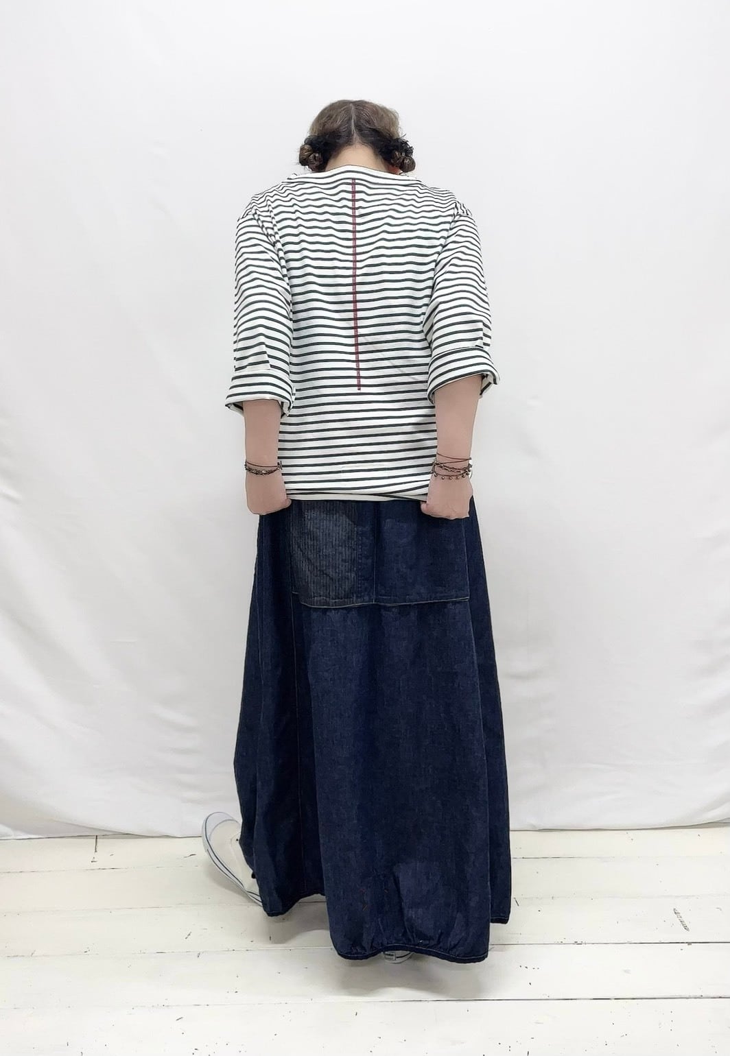 快晴堂】7分袖ボーダーTシャツ / 62C-22 | syozikiya online shop