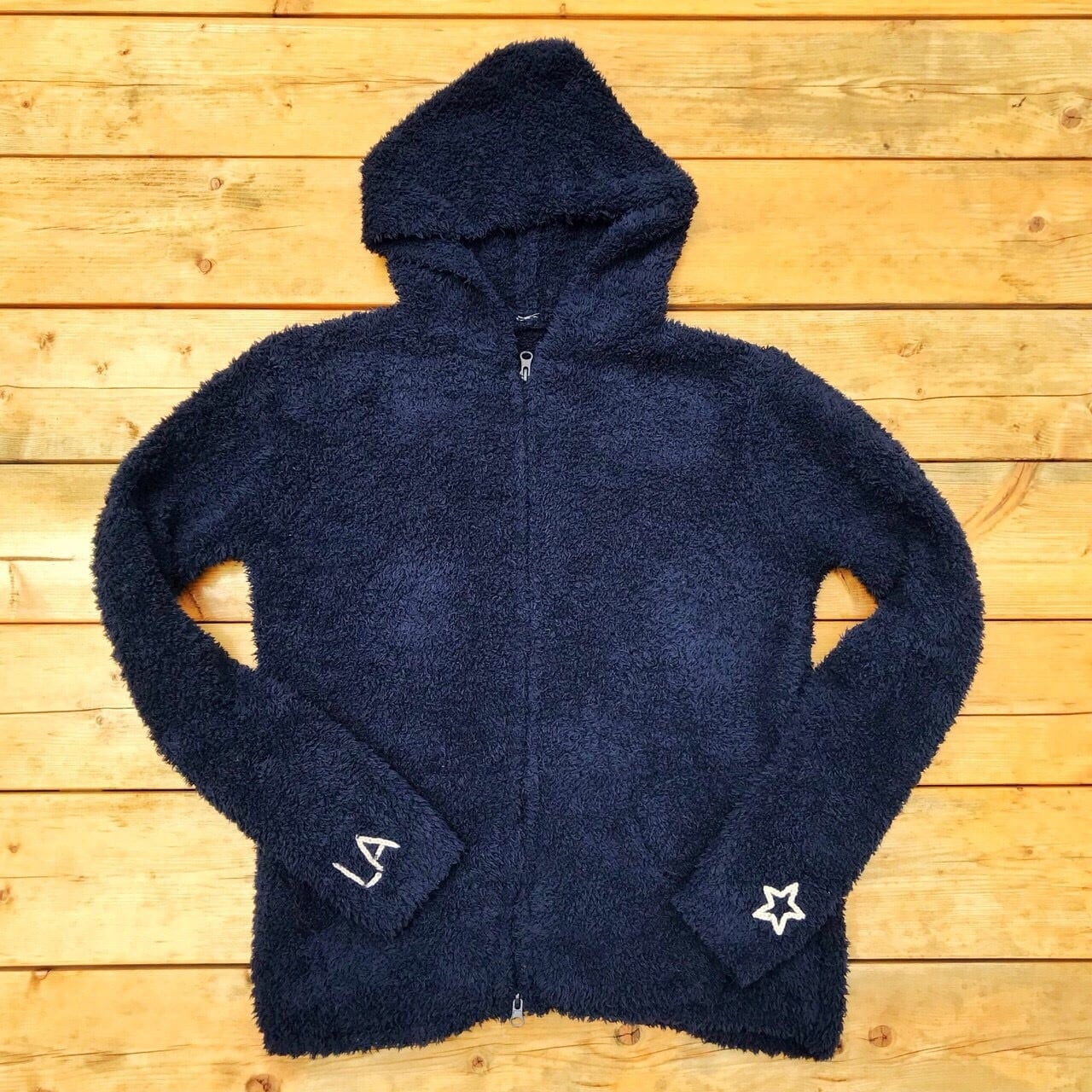 LA FLUFFY HOODIE 【Navy】 | LUSSO SURF