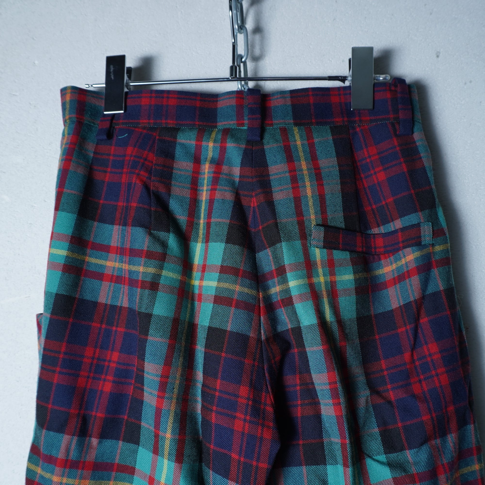 Vivienne Westwood】ヴィヴィアンウエストウッド ウール100％タータン