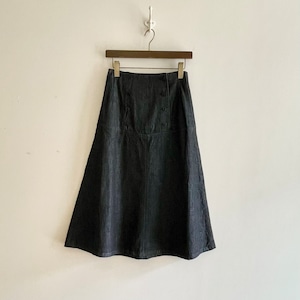 C-21774　9.2oz Denim High Waist Skirt