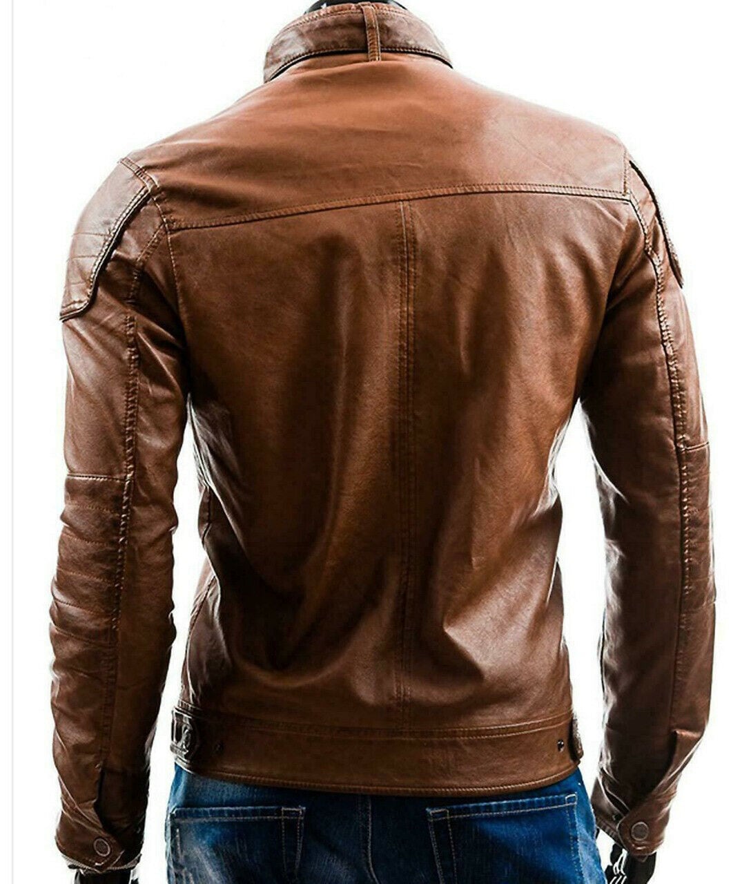 羊革ダブルステッチジャケット Sheep Leather Double Stitched Jacket 羊革ダブルステッチジャケット Sheep Leather Double Stitched Jacket
