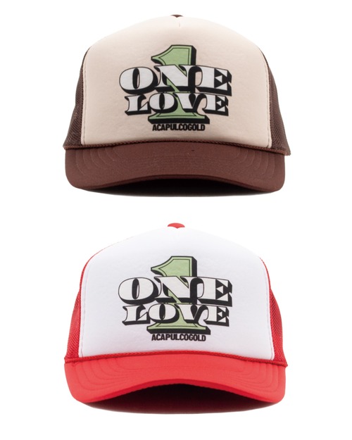 Acapulco Gold｜ONE LOVE TRUCKER CAP -2Color-