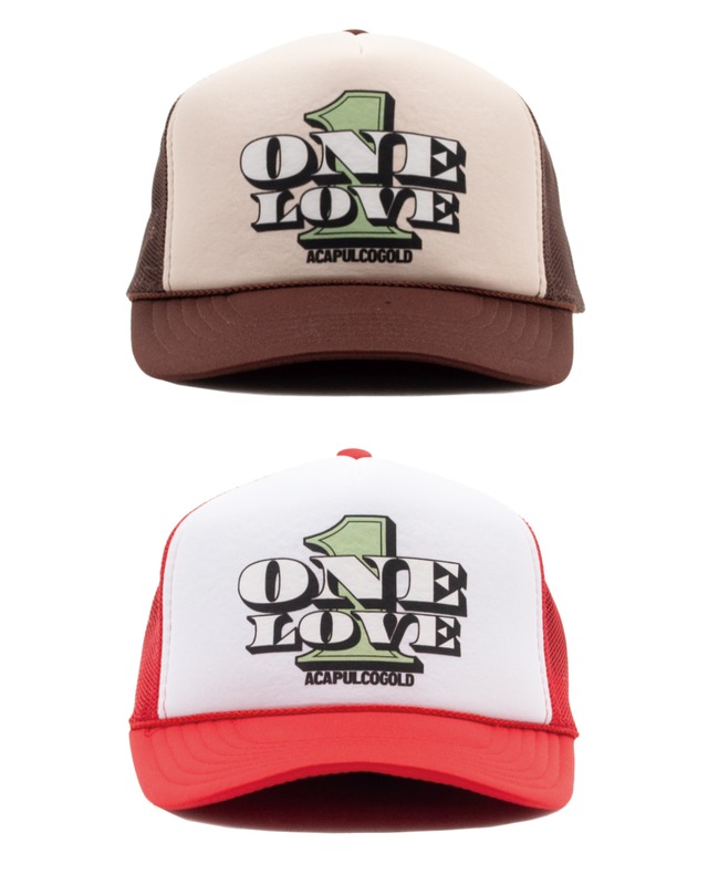 Acapulco Gold｜ONE LOVE TRUCKER CAP -2Color-