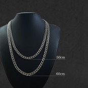 Chain Necklace Two-sided Single