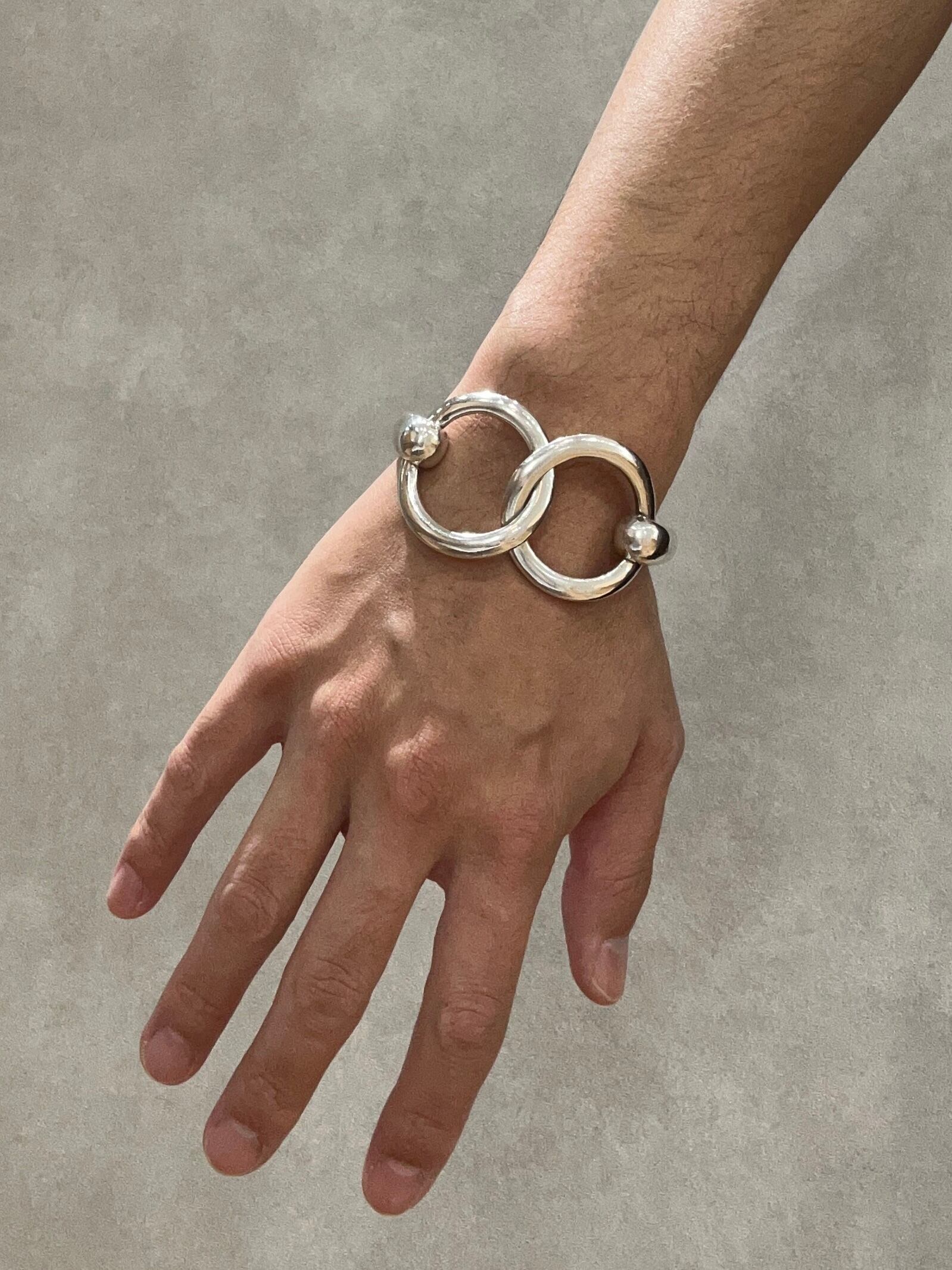 Gaëtan de Percin 70s Double Loop Bracelet/France | POED VINTAGE