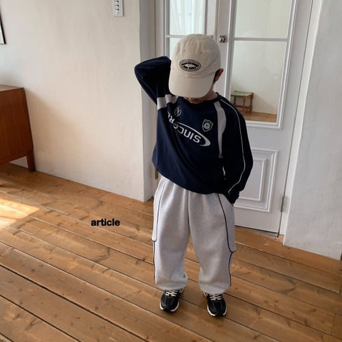 [article] Contrast Piping Raglan Tee / [아티클] 배색파이핑나그랑티