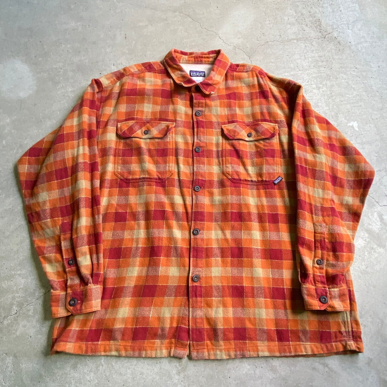 Patagonia パタゴニア オーガニックコットン フランネルシャツ 