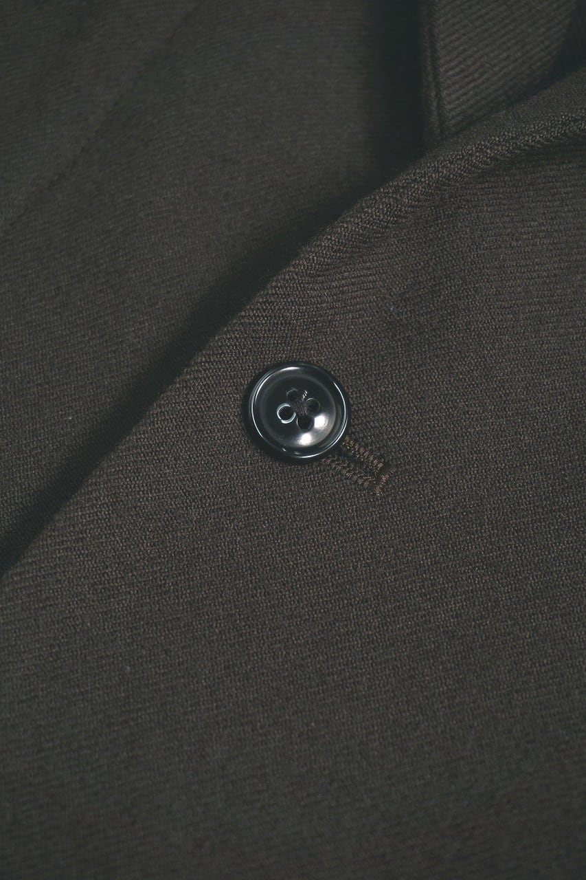 Virgin Wool Washed Twill Jacket