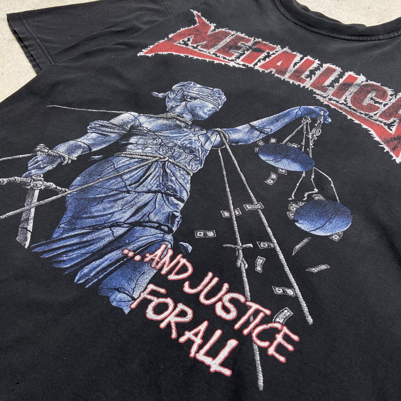 00年代 METALLICA メタリカ バンドTシャツ バンT AND JISTICE FORALL