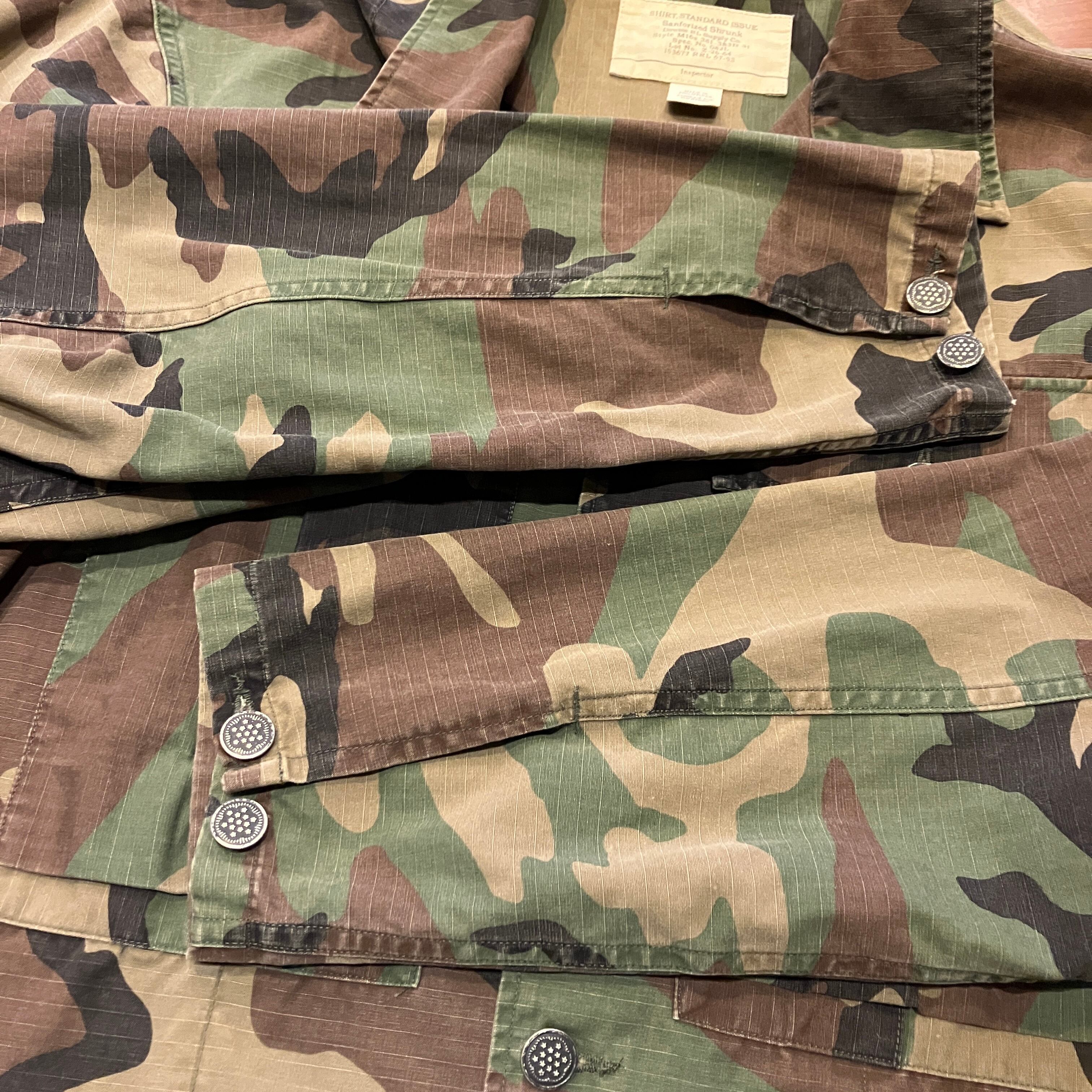 RRL CAMO MILITARY SHIRT RON HERMAN別注 | safarionline