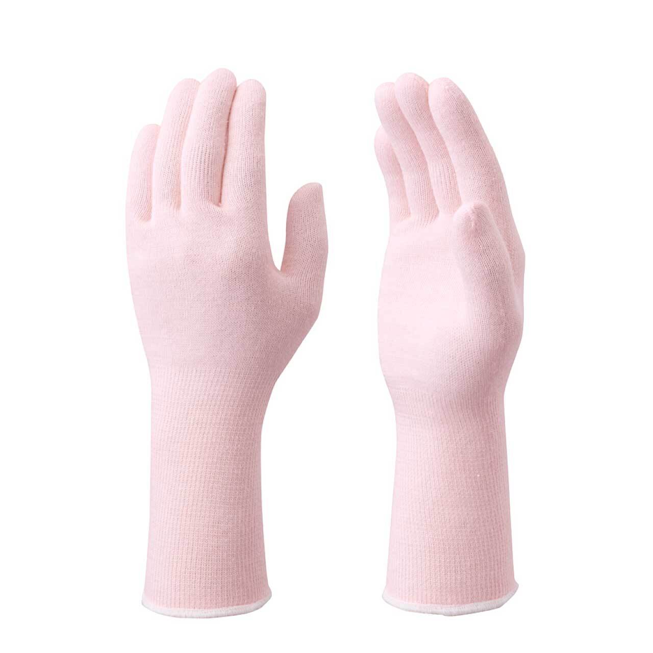 ショーワグローブ ナイスハンド 手肌をいたわる 手袋 フリーサイズ ピンク 1双 1個 - 3