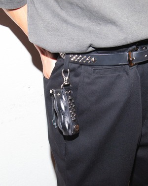 × Cph/Golf STUDS LEATHER BALL HOLDER