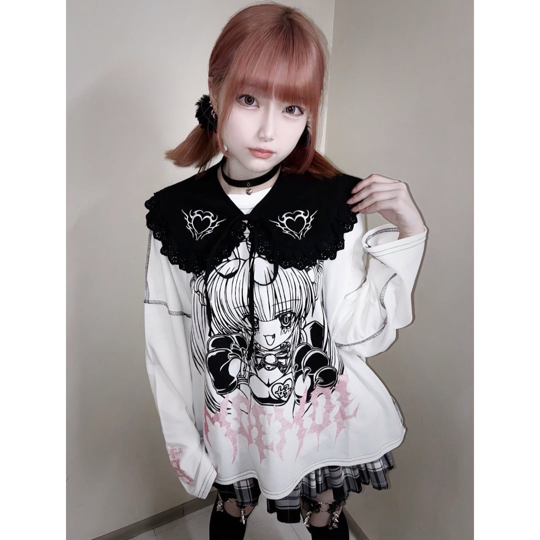 萌ガールステッチロンT | VOLCAN&APHRODITE