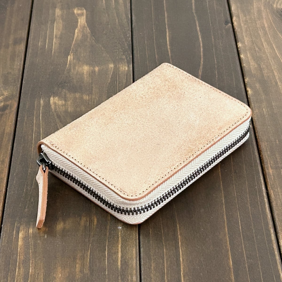 HORWEEN × レーデルオガワ ホースバット ミドルウォレット ナチュラル